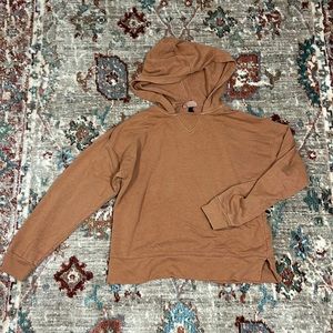 Orange oversized sweatshirt